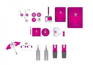 Brand name identification: design a set of brand name identification for enterprise - parcel 4