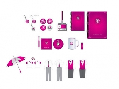 Brand name identification: design a set of brand name identification for enterprise - parcel 4