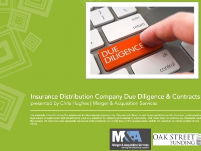 Webinar: Mergers & Acquisitions - Due Diligence and Contracts